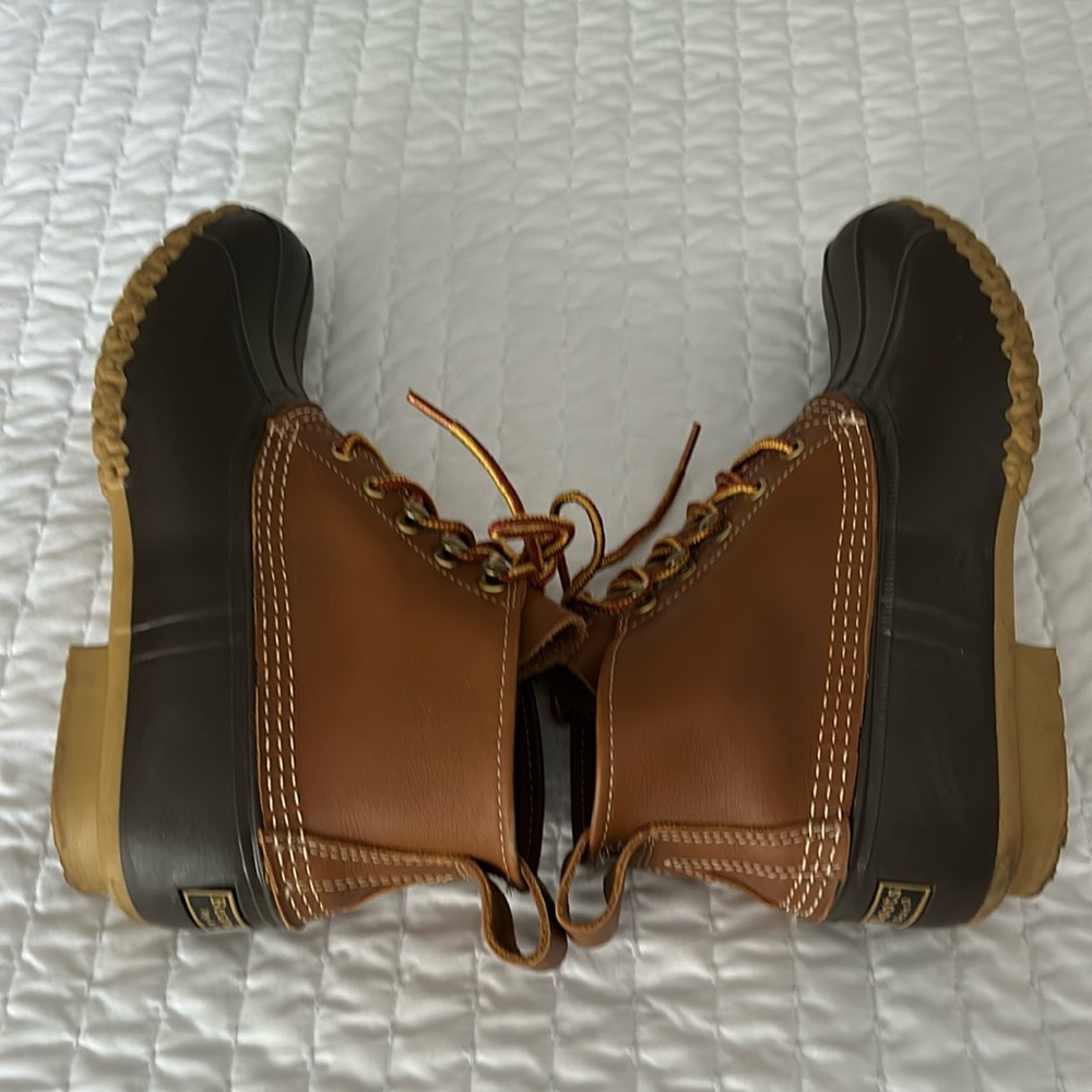 L.L. Bean 6” Boots, Men’s size 8 N - Picture 4 of 11